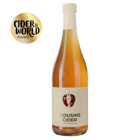 Cousins Cider Originál 2025 Polosuchý 0,75 l
