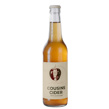 Cousins Cider Originál 2025 Polosuchý 0,33 l