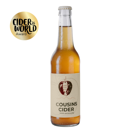 Cousins Cider Originál 2025 Polosuchý 0,33 l