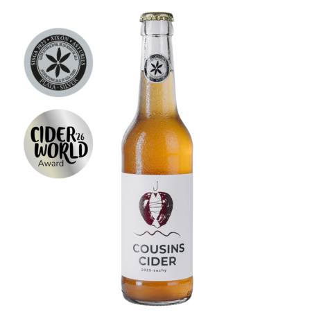 Cousins Cider Originál 2025 Suchý 0,33 l