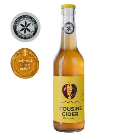 Cousins Cider Elderflower 2025 Dry 0.33 l