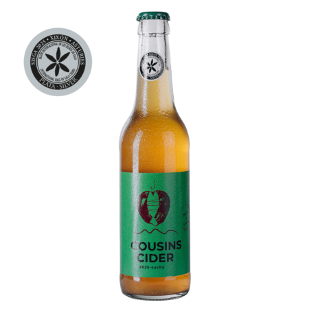 Cousins Cider Apple-Grape 2025 Dry 0.33 l