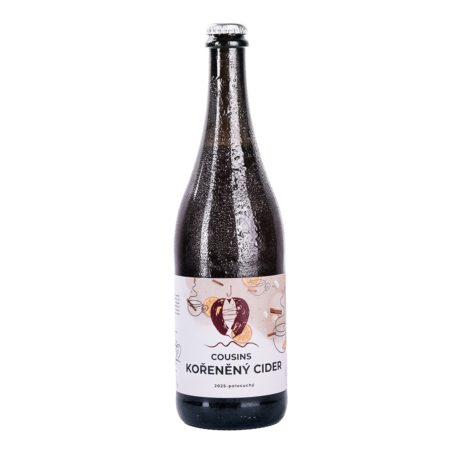 Cousins Cider kořeněný 2025 polosuchý 0,75 l