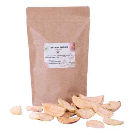 Lyofilizovaná jablka (mrazem sušené) 70g
