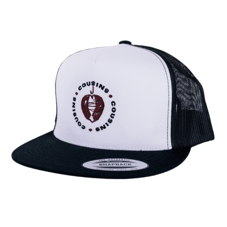 Cousins Trucker Snapback White/Black