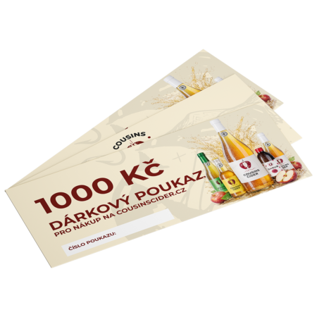 Dárkový Voucher 1000 Kč