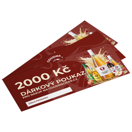 Dárkový Voucher 2000 Kč