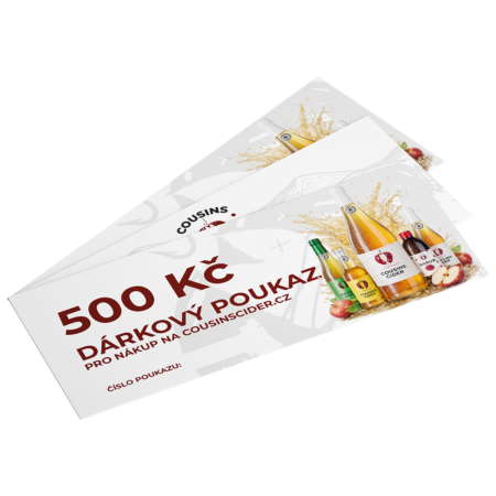 Dárkový Voucher 500 Kč