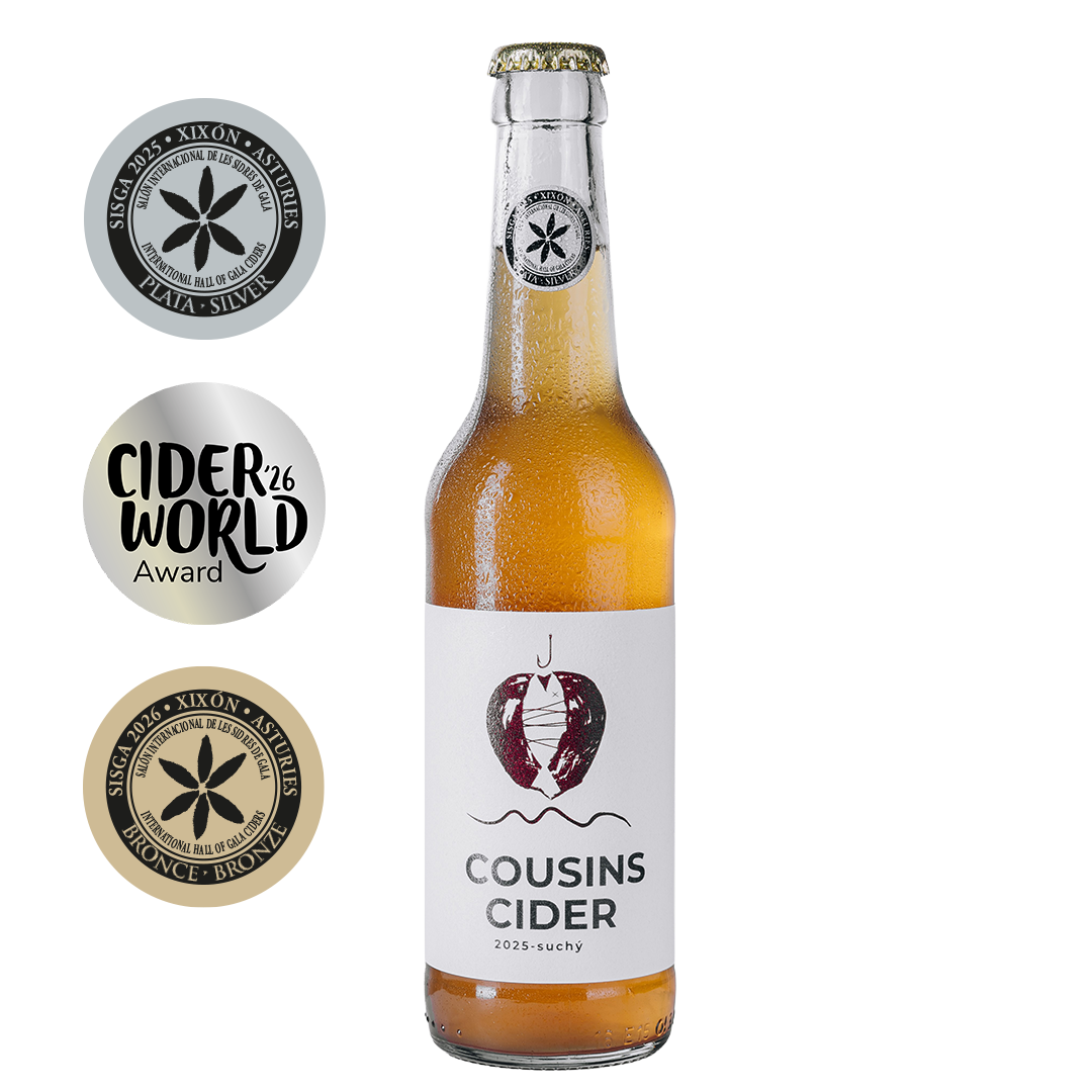 Cousins Cider Originál 2025 Suchý 0,33 l